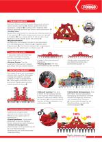 Folding power harrows - 3