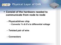 CAN and Multiplexing - 13