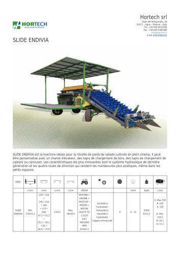 SLIDE ENDIVIA