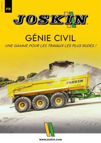 Gamme génie civil