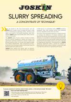 Slurry spreader range - 4