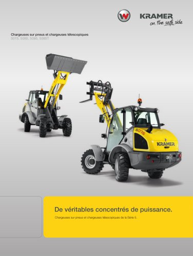 Chargeuses sur pneus et chargeuses télescopiques 5075, 5085, 5095, 5085T