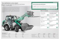 POWER REDEFINED The wheel loaders and telescopic wheel loaders of   the 8-series KL37.8/KL41.8/KL43.8/KL30.8T/KL35.8T-2