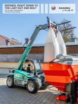 The compact telehandlers KT144/KT144e/KT276