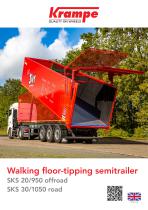 Walking floor-tipping semitrailer - 1