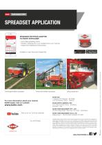 Trailed Fertiliser Spreader AXENT 100.1 - 12