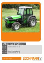 DEUTZ-FAHR AGROPLUS F 320 - 410 - 420 - 1