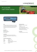 PX Combi 815 Lawn mower monitor - 1