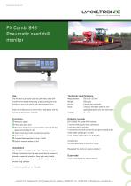 PX Combi 843 Pneumatic seed drill monitor - 1