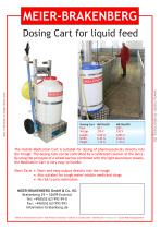 Dosing Cart for liquid feed - 1