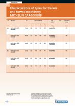 MICHELIN CargoXBib and XP 27-5