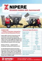 Hammer mill HAMAX 800