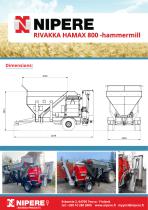 Hammer mill HAMAX 800-2