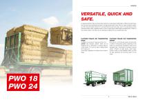 Platformtrailers PWO 18 / PWO 24-2