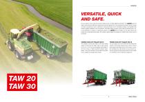 Push-off trailers TAW 20 / TAW 30-2