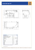 Gravity Table Type G 20 - 2