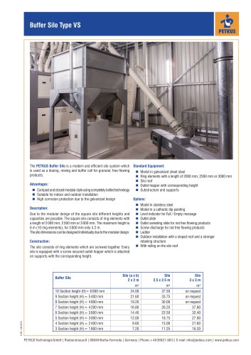 Storage and Buffer Silo