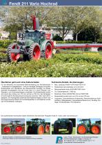 Fendt 211 Vario high wheel - 2