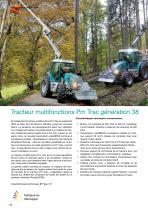 Tracteur multifonctions Pm Trac génération 38