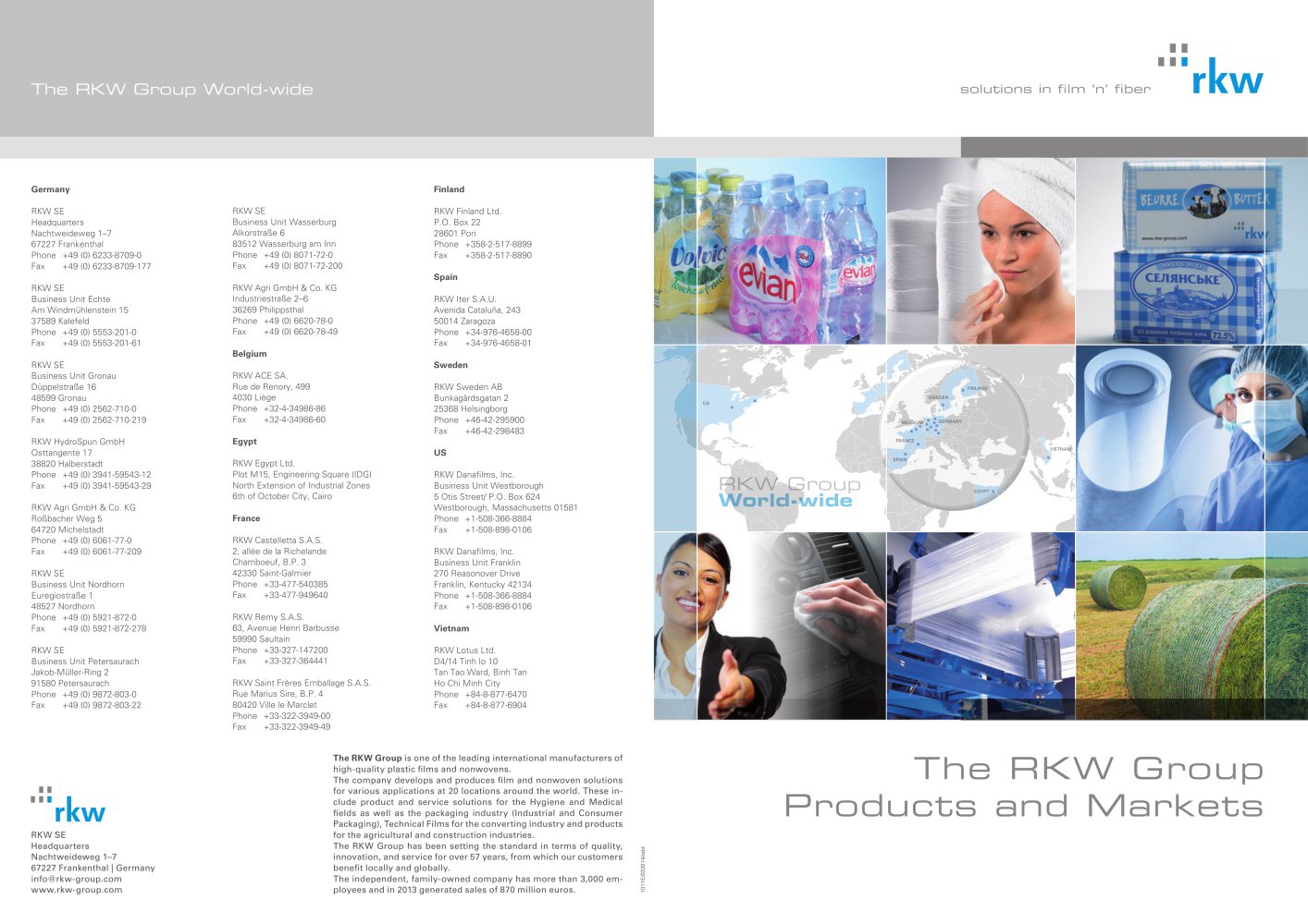 The RKW Group World-wide - RKW Agri GmbH & Co. KG