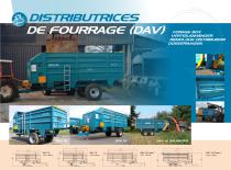 DISTRIBUTRICES DE FOURRAGE (DAV) - 1