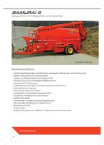 Broschüre Unifeed Seko DE-16