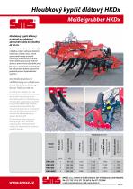 Chisel subsoiling plough HKDx-2