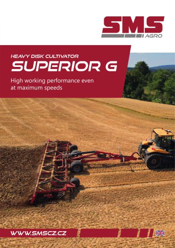HEAVY DISK CULTIVATOR SUPERIOR G