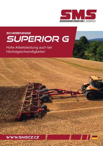 Scheibenegge SUPERIOR G
