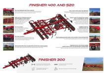Towed field cultivator FINISHER-3