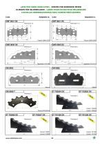 Feed mixer knives 2016-7