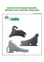 Knife for round baler Stella 2016-1