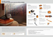 The cordless chainsaws STIHL MSA 200 C-BQ and MSA 160 C-BQ-2
