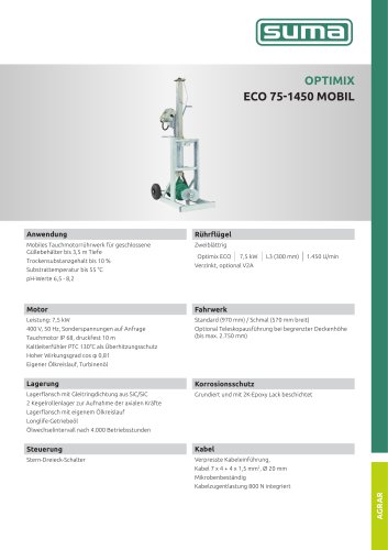 SUMA Optimix ECO mobil