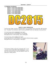 Operator’s Manual CC2815, CC2835, CC2830 DC2815, DC2835, DC2830-11