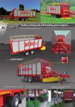 Trailed cutting and self loading grass wagons - 3