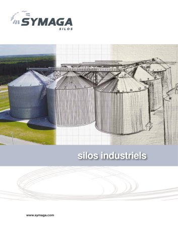 Silo sur pieds avec trémie