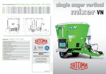 Single auger vertical mixer VN-1