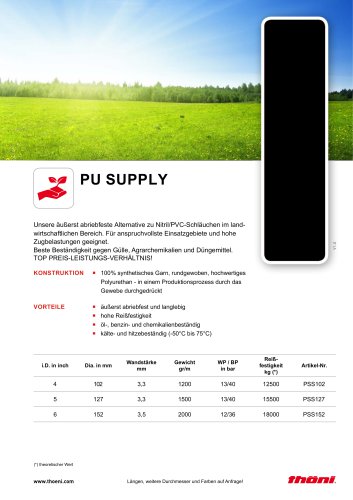 Schlauch PU Supply