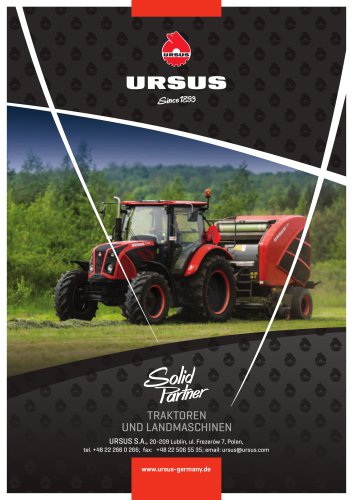 URSUS CATALOGUE GERMAN 2017