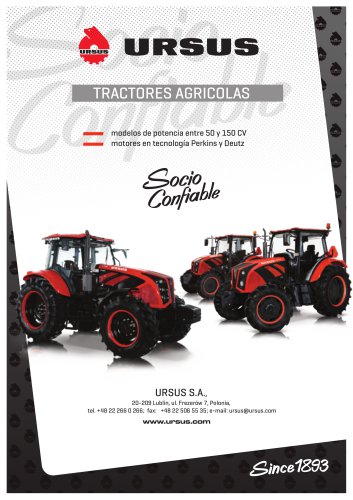 URSUS TRACTORES AGRICOLAS 2018