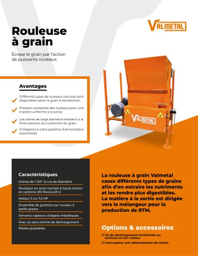 ROULEUSE À GRAINS