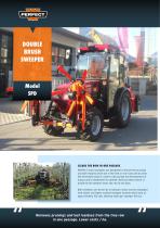 DOUBLE  BRUSH  SWEEPER Model  SPD - 1