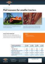 FLAIL MOWER  FOR  SMALLER  TRACTORS JUNIOR Series - 2