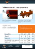 FLAIL MOWER  FOR  SMALLER  TRACTORS KP Series - 2