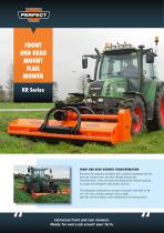 FRONT  AND REAR  MOUNT FLAIL  MOWER KR Series - 1