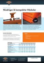 NIEDRIGE UND KOMPAKTE  HÄCKSLER Serie  BG2 & BK2 - 2