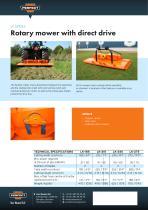ROTARY MOWER  WITH DIRECT LK SERIES-2