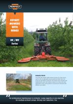 ROTARY  MOWERS  WITH  WINGS  DR /MV Series - 1