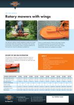 ROTARY  MOWERS  WITH  WINGS  DR /MV Series - 2